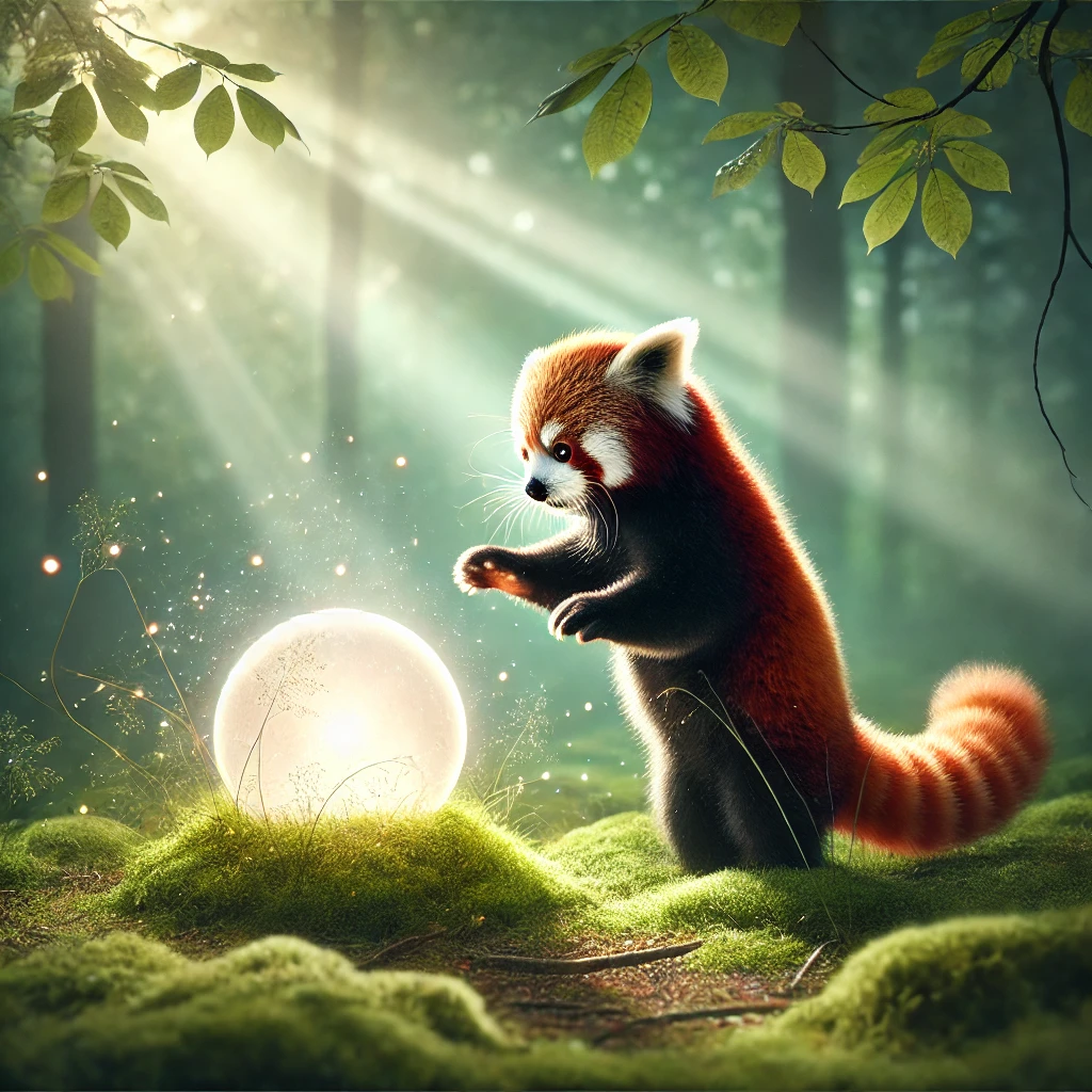 red panda using rag