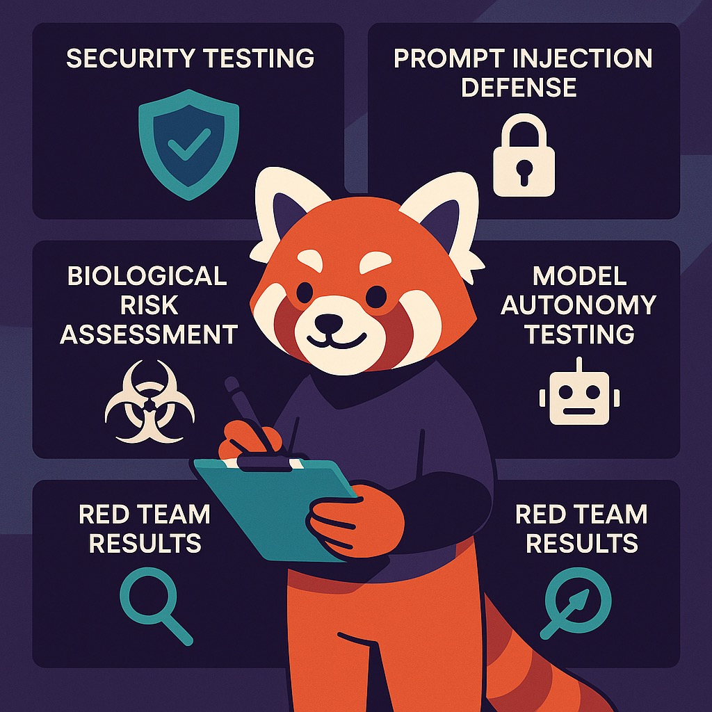 Types of Evaluations in System Cards